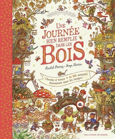 Front cover_Une journée bien remplie dans les bois