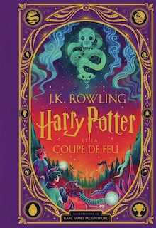 Couverture_Harry Potter et la coupe de feu t04 : éd. illustrée interactive, par Karl James Mountford