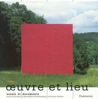 Front cover_Oeuvre et lieu : essais et documents