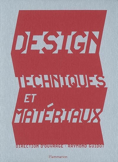 Front cover_Design, techniques et matériaux