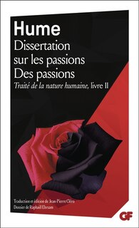 Front cover_Dissertation sur les passions ; Des passions