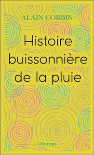 Front cover_Histoire buissonnière de la pluie