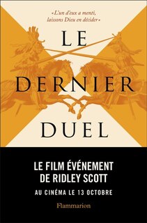 Front cover_Le dernier duel