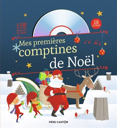 Couverture_Mes premières comptines de Noël