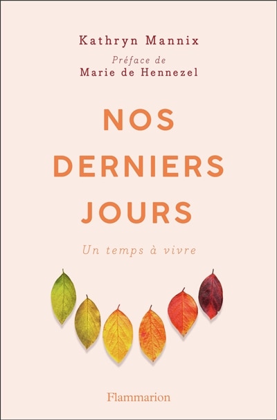 Front cover_Nos derniers jours : un temps à vivre