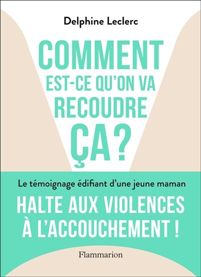 Front cover_Comment est-ce qu'on va recoudre ça ?