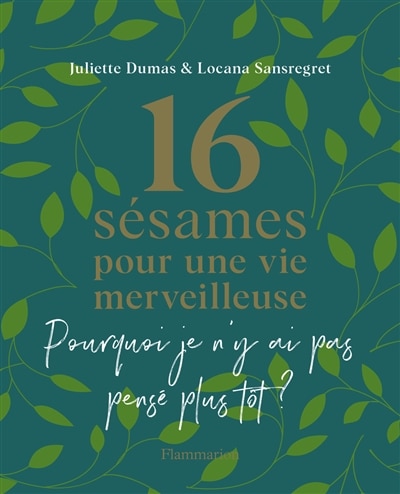 Front cover_16 sésames pour une vie merveilleuse : pourquoi je n'y ai pas pensé plus tôt ?
