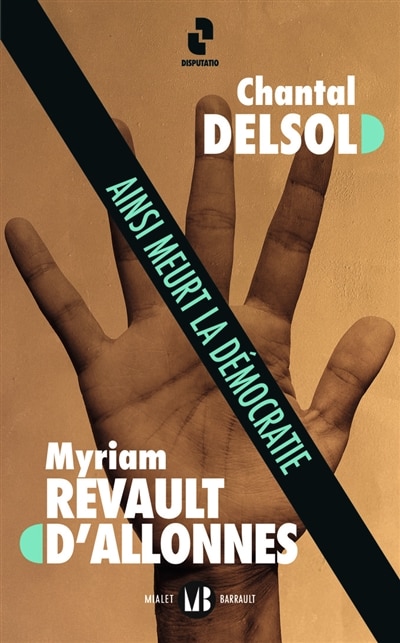Front cover_Ainsi meurt la démocratie