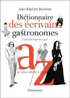 Couverture_Dictionnaire des écrivains gastronomes
