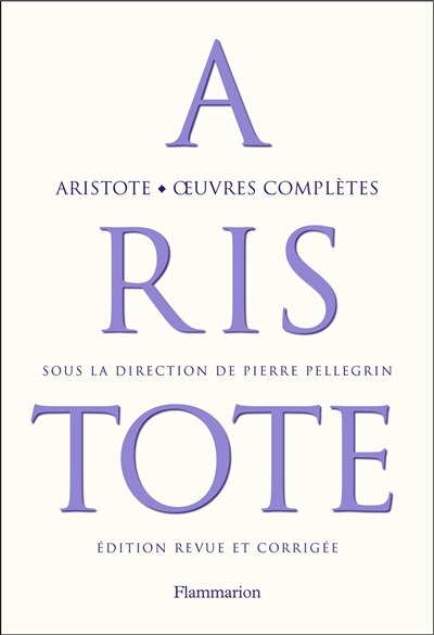 Front cover_Oeuvres complètes