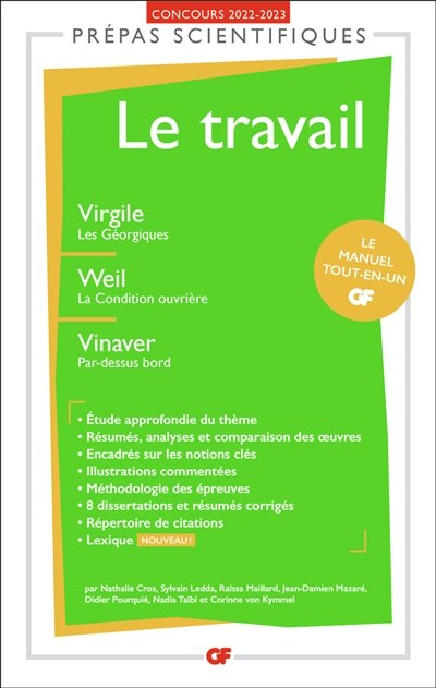 Front cover_Le travail