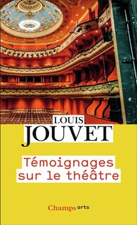 Front cover_Témoignages sur le théâtre