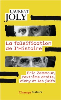 Front cover_La falsification de l'histoire