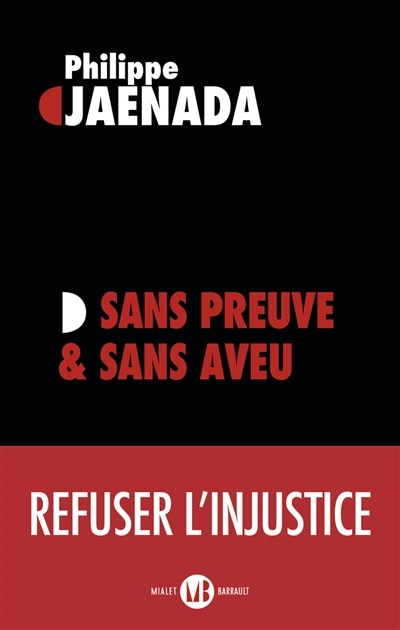 Front cover_Sans preuve & sans aveu