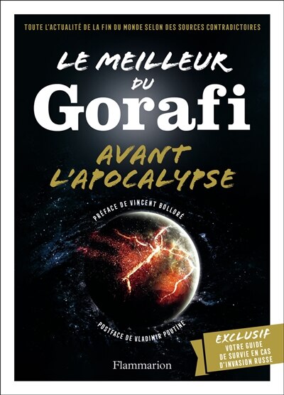 Front cover_Le meilleur du Gorafi avant l'apocalypse