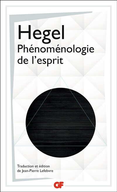 Couverture_Phénoménologie de l'esprit