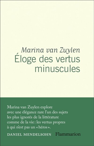 Front cover_Eloge des vertus minuscules