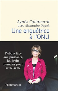Couverture_Une enquêtrice à l'ONU