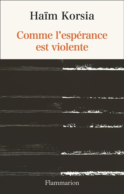 Couverture_Comme l'espérance est violente