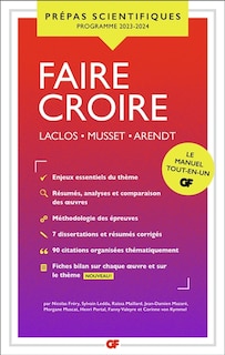 Couverture_Faire croire