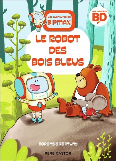 Front cover_Le robot des Bois Bleus