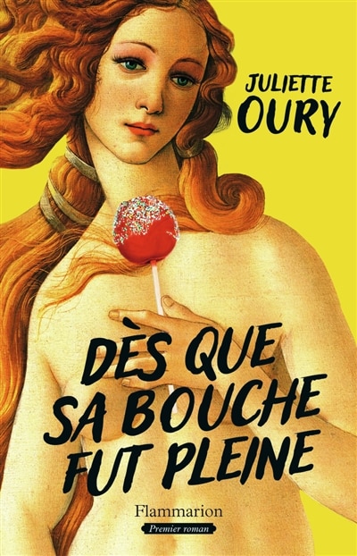 Front cover_Dès que sa bouche fut pleine