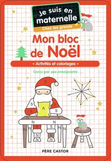 Couverture_Mon bloc de Noël, chez les grands