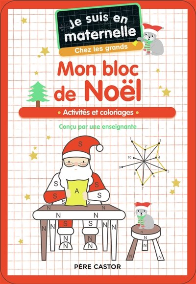 Couverture_Mon bloc de Noël, chez les grands