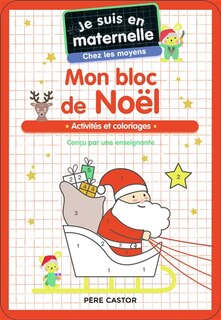 Couverture_Mon bloc de Noël, chez les moyens