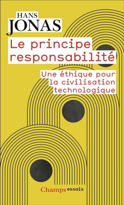 Couverture_Le principe responsabilité : une éthique pour la civilisation technologique
