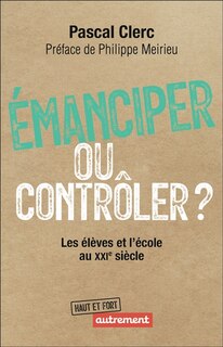 Front cover_Emanciper ou contrôler ?