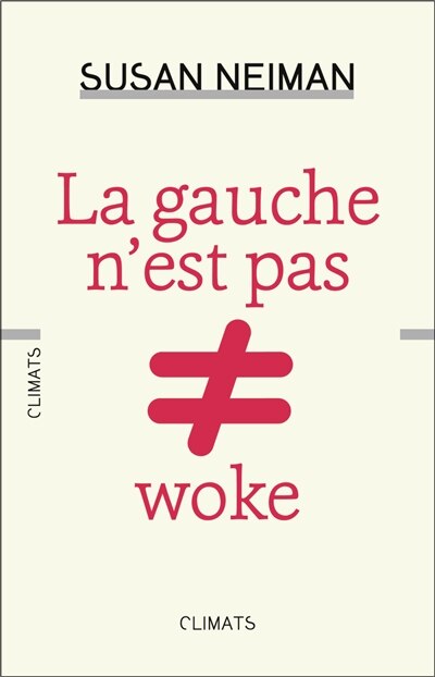 Front cover_La gauche n'est pas woke