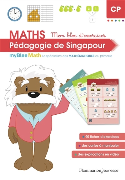 Couverture_Maths, pédagogie de Singapour CP