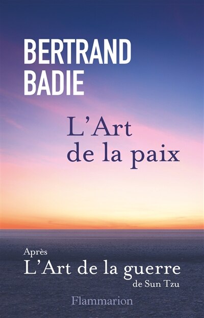 Couverture_L'art de la paix : neuf vertus à honorer et autant de conditions à établir