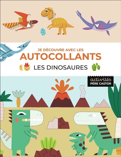 Front cover_Les dinosaures