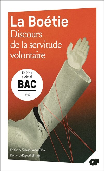 Front cover_Discours de la servitude volontaire : édition spécial bac