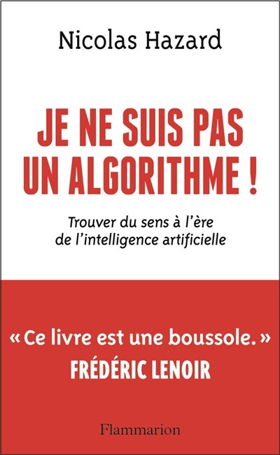 Couverture_Je ne suis pas un algorithme !