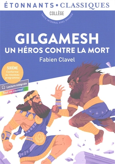 Front cover_Gilgamesh, un héros contre la mort