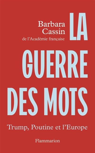 Front cover_La guerre des mots