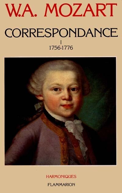 Front cover_Correspondance, Vol. 1. 1756-1776