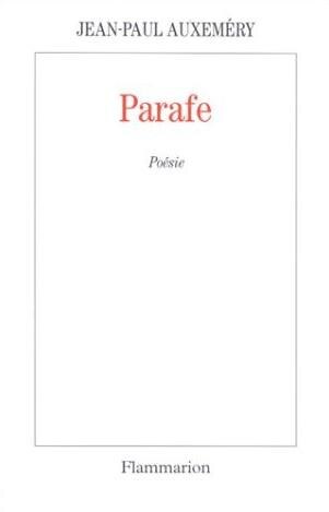 Front cover_Parafe