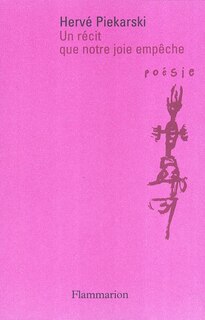 Couverture_Un r&eacute;cit que notre joie emp&ecirc;che