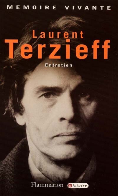 Couverture_Laurent Terzieff : entretiens avec Olivier Schmitt