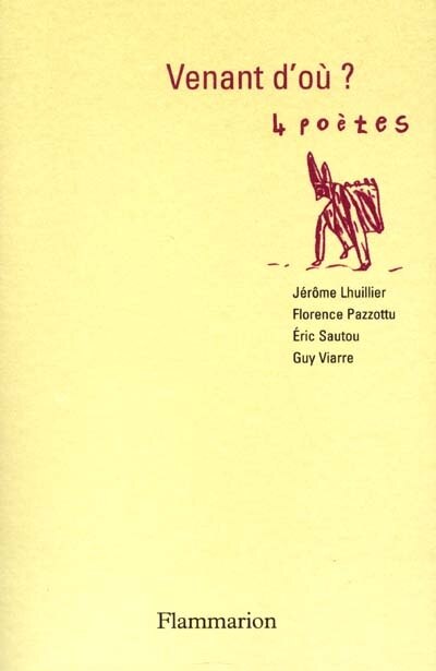 Couverture_Venant d'o&ugrave; : 4 po&egrave;tes