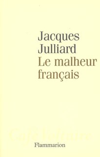 Front cover_Le malheur français