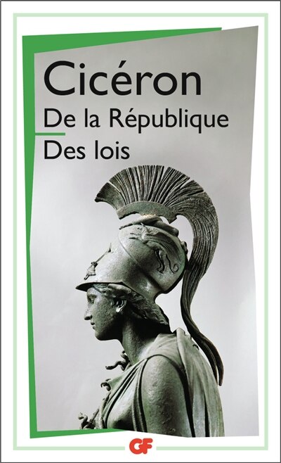 Front cover_De la république ; Des lois