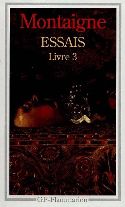 Couverture_Essais, Vol. 3. Livre 3