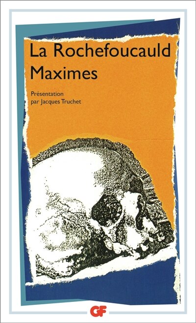 Couverture_Maximes et réflexions diverses