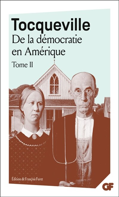Couverture_De la démocratie en Amérique, Vol. 2