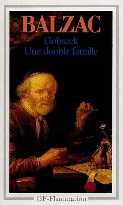Front cover_Gobseck ; Une double famille